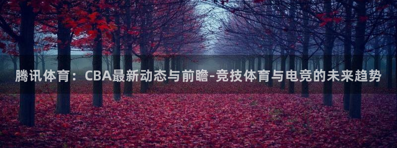 腾讯体育：CBA最新动态与前瞻-竞技体育与电竞的未来趋势
